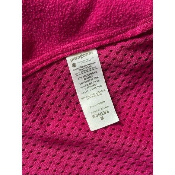 PATAGONIA Women’s Guide Softshell Full Zip Jacket size M Magenta Pink - Picture 7 of 12